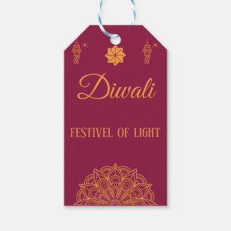 Happy Diwali Aufkleber Geschenkanhänger