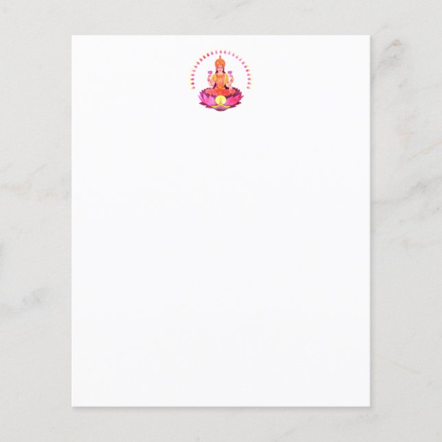 Happy Diwali - Deepalavi Lakshmi Goddess 1 (Vorderseite)