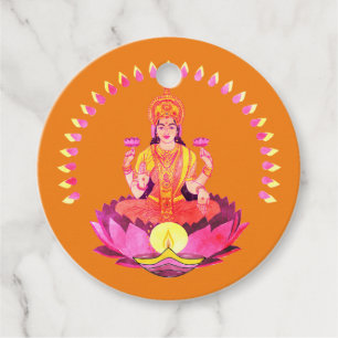 Happy Diwali - Deepalavi Lakshmi Goddess 1 Geschenkanhänger