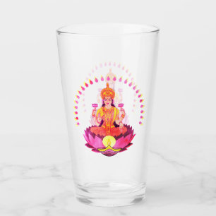 Happy Diwali - Deepalavi Lakshmi Goddess 1 Glas
