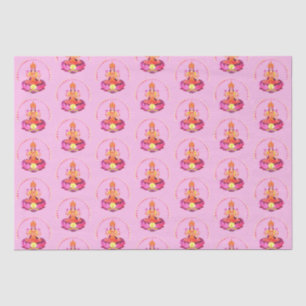 Happy Diwali - Deepalavi Lakshmi Goddess 1 Seidenpapier