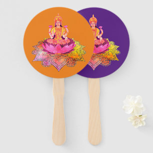 Happy Diwali - Deepalavi Lakshmi Goddess 4 Fächer