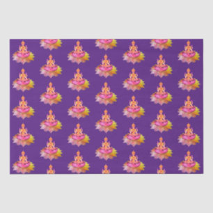 Happy Diwali - Deepalavi Lakshmi Goddess 4 Seidenpapier