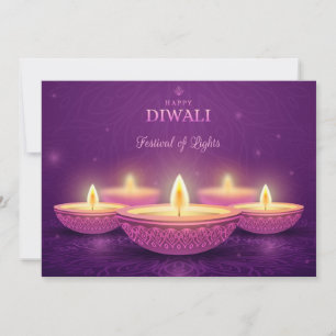 Happy Diwali Feiertagskarte