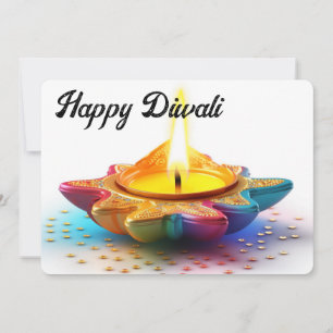 Happy Diwali Feiertagskarte