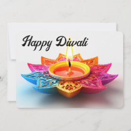 Happy Diwali Feiertagskarte