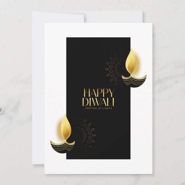 Happy Diwali Ferienkarte Feiertagskarte (Vorderseite)