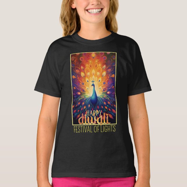 Happy Diwali Festival del film Locarno T-Shirt (Vorderseite)