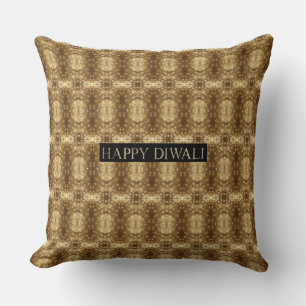 Happy Diwali Festival of Lights Decorative Muster Kissen