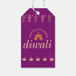 Happy Diwali Geschenkanhänger und Geschenkgehäuse