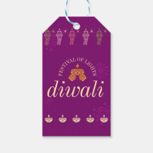 Happy Diwali Geschenkanhänger und Geschenkgehäuse