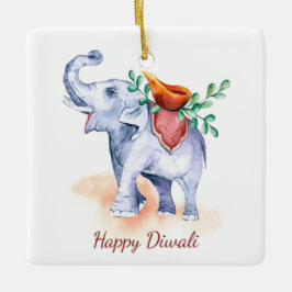 Happy Diwali Keramik Ornament