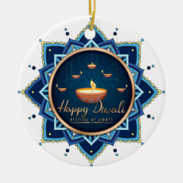 Happy Diwali Keramik Ornament