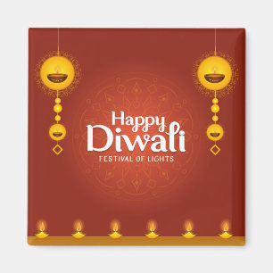 Happy Diwali Magnet