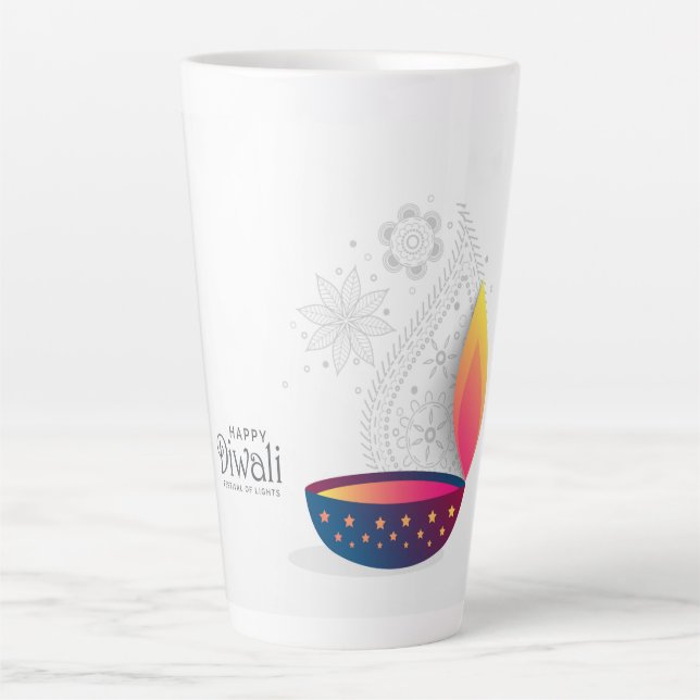 Happy Diwali Milchtasse (Vorderseite)
