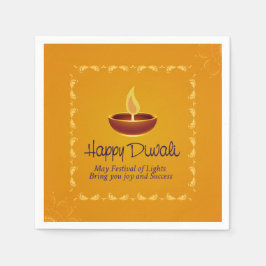 Happy Diwali Napkins Serviette