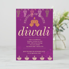 Happy Diwali Party Einladung