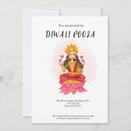 Happy Diwali poja Einladung