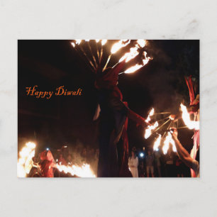 Happy Diwali Postcard Postkarte