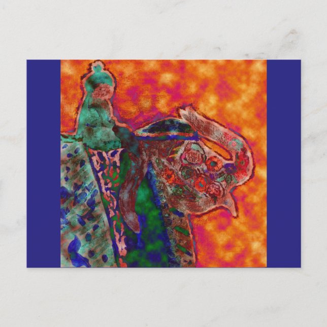 HAPPY DIWALI POSTKARTE (Vorderseite)