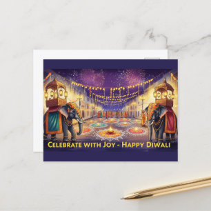 Happy Diwali Postkarte