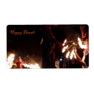 Happy Diwali Shipping Labels