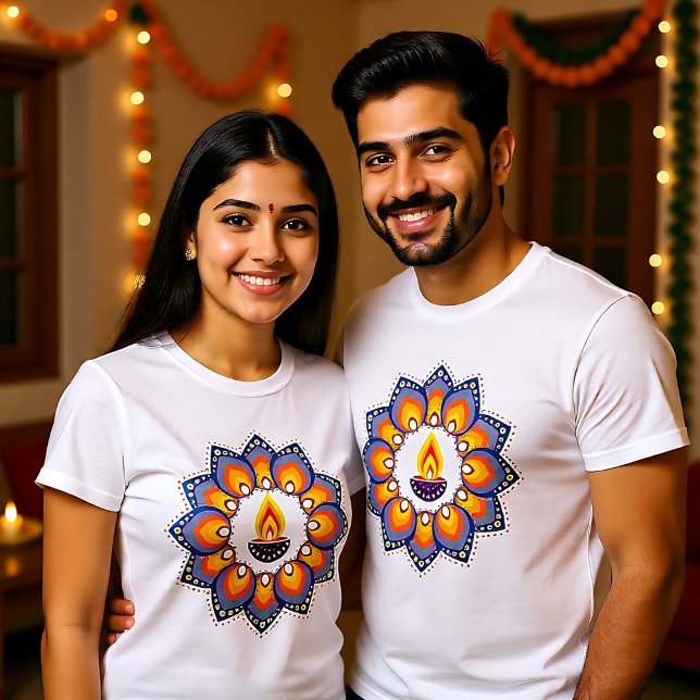 Happy Diwali T-Shirt (🎆❤️Happy Diwali T-Shirt)