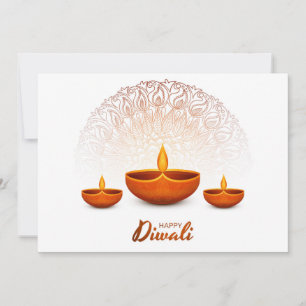 Happy Diwali Urlaubskarte Feiertagskarte