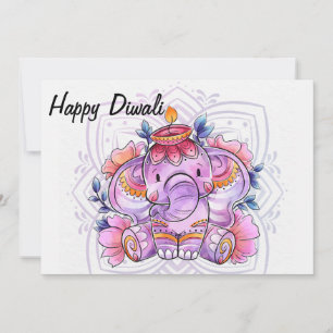 Happy Diwali Urlaubskarte Feiertagskarte