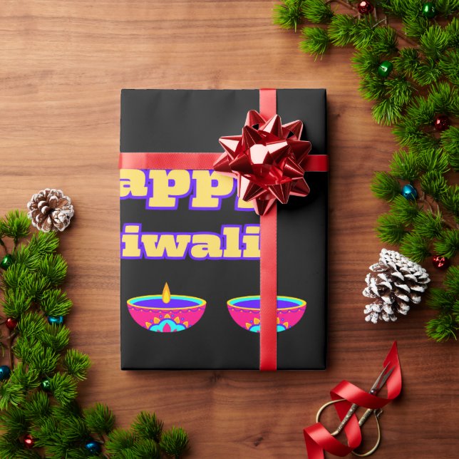 Happy Diwali (Wrapping Paper) Geschenkpapier (Feiertagsgeschenk)
