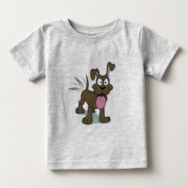 Happy Dog Baby T - Shirt (Vorderseite)