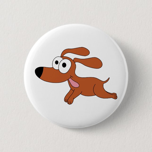 Happy Dog Button (Vorderseite)
