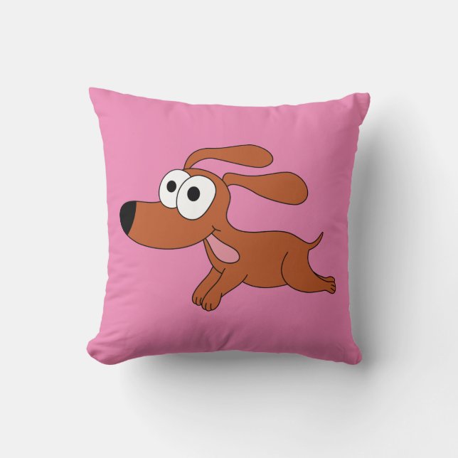 Happy Dog Kissen (Vorderseite)
