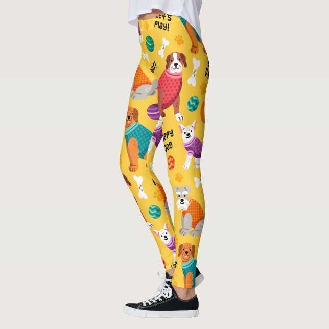 Happy Dog Leggings (Style: Leggings
Style and comfort make these the perfect pair of leggings)
