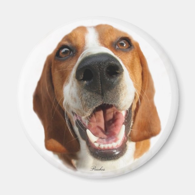 Happy Dog Magnet (Vorne)