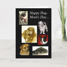 Happy Dog-Mama Day Karte