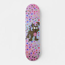 Happy Dog Skateboard