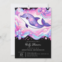 Happy Dolphin Baby Shower