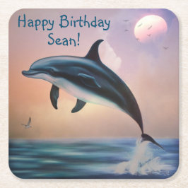 Happy Dolphin Untersetzer