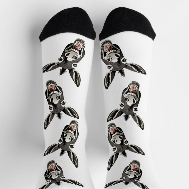 Happy Donkey Socken (Oben)