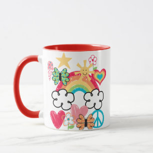 Happy Doodles Tasse