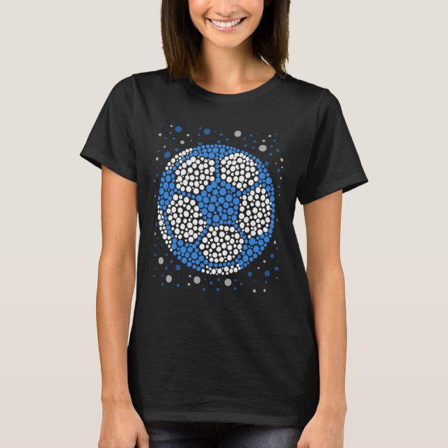 Happy Dot Day 2025 Polka Dot Soccer Ll Lover Boys  T-Shirt (Vorderseite)
