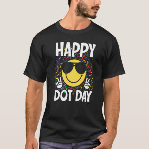 Happy Dot Day Colorful Polka Dot Men Women Boys Gi T-Shirt