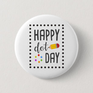 Happy Dot Day Make your Mark Boys Dot Shirt Button