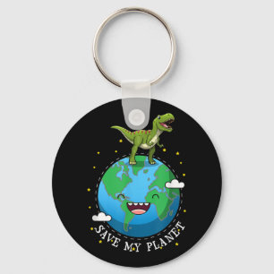 Happy Earth Day 2019 Dinosaur T-rex Kinder Junge R Schlüsselanhänger