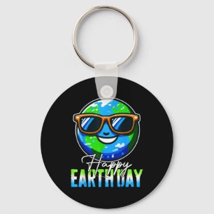 Happy Earth Day 2024 Kids Boys Women Men Cool Eart Schlüsselanhänger