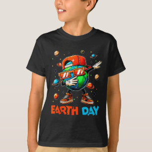 Happy Earth Day 2025 Funny Earth Day Kinder Jungs T-Shirt
