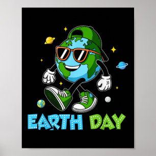 Happy Earth Day 2025 Funny Earth Day Kinderkind Ki Poster