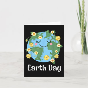 Happy Earth Day 2025 Niedlich Earth Day Kinder Kle Karte