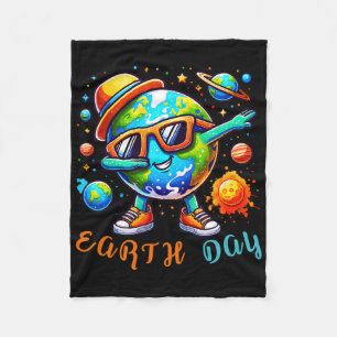 Happy Earth Day Funny Earth Day Kinder Kleinkind B Fleecedecke